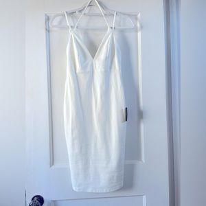 Nwt white mini dress Lulus